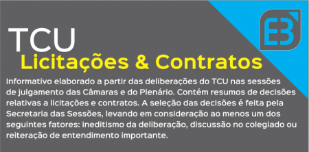 Direito Administrativo – Boletim de Licitações e Contratos TCU